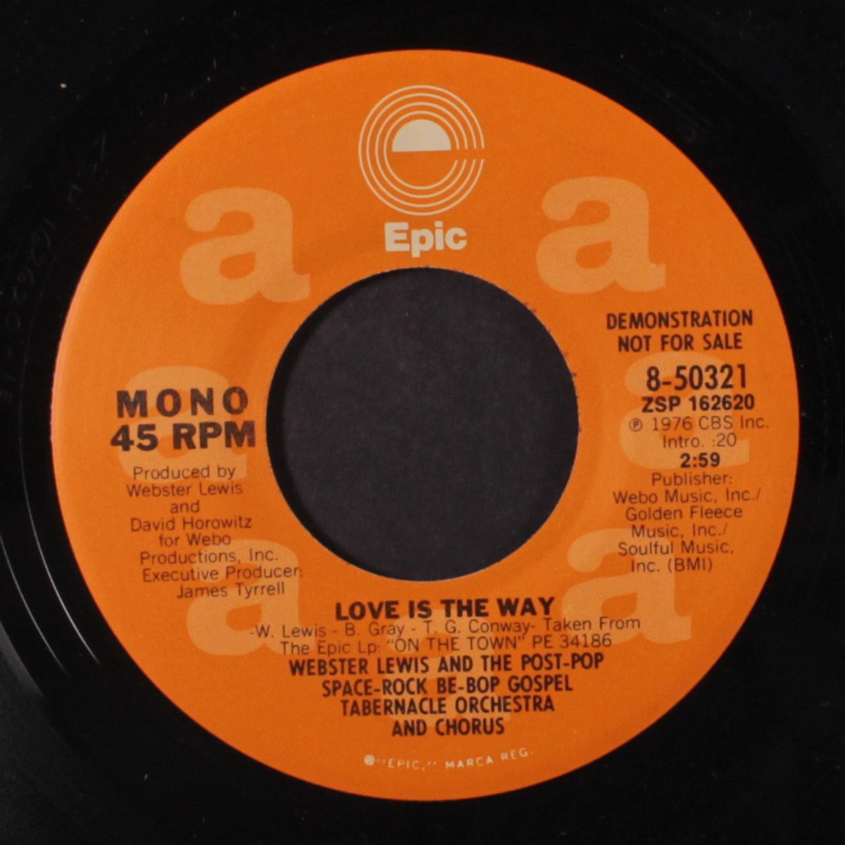 love is the way / mono by WEBSTER LEWIS