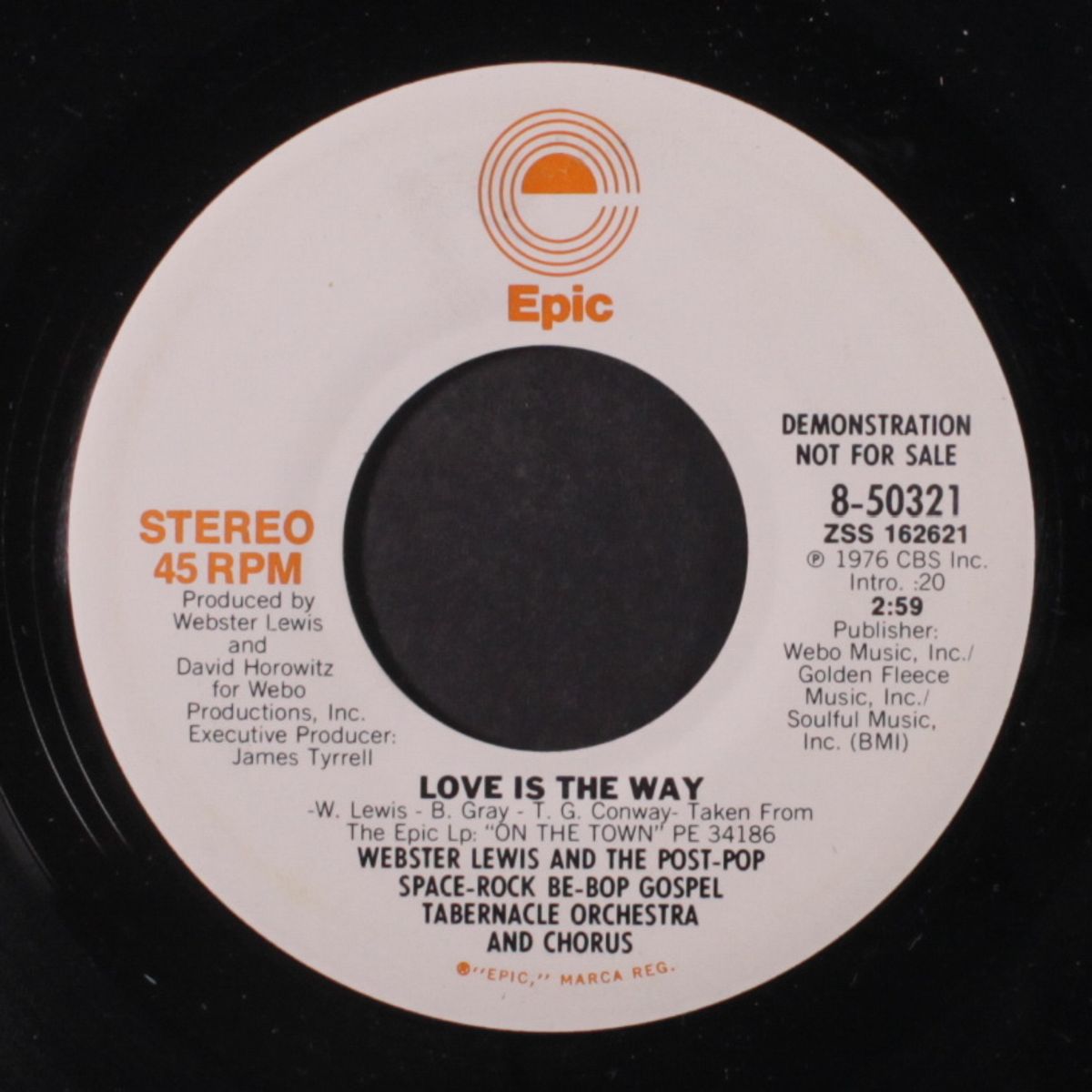 love is the way / mono by WEBSTER LEWIS