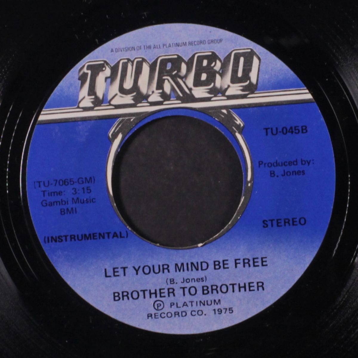 let your mind be free / instrumental by BROTHER TO BROTHER