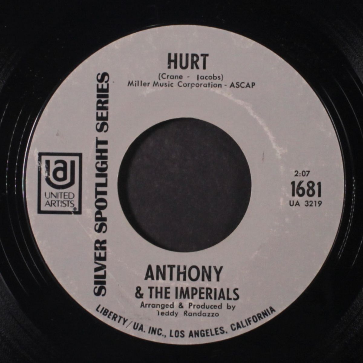 i'm on the outside (looking in / hurt) by ANTHONY & THE IMPERIALS