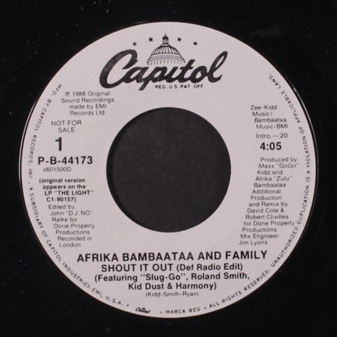 AFRIKA BAMBAATAA AND FAMILY