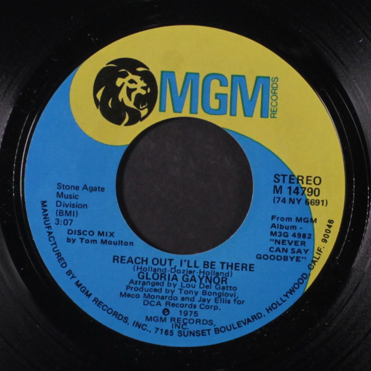 reach out i'll be there / searchin' by GLORIA GAYNOR