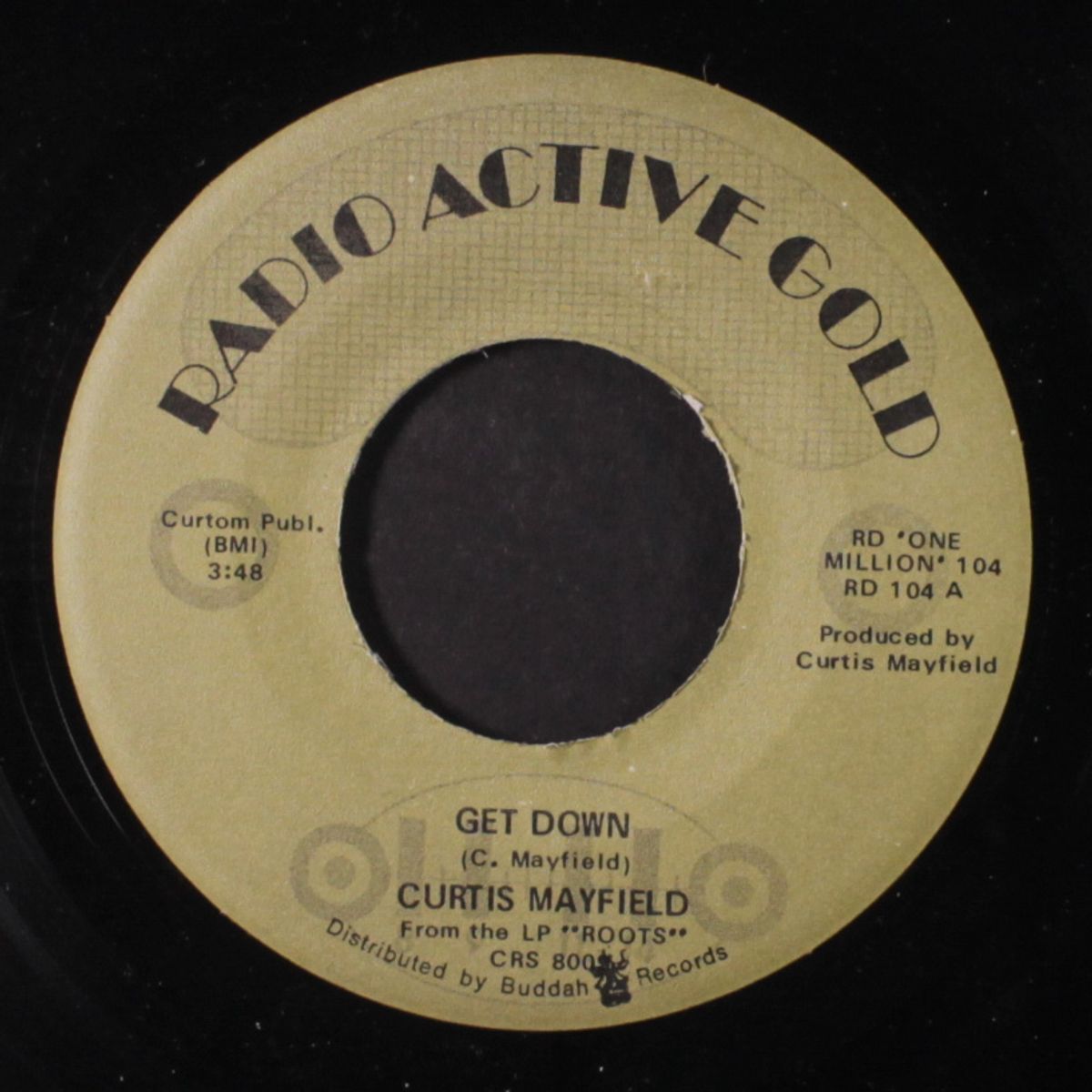 get down / we're a winner by CURTIS MAYFIELD