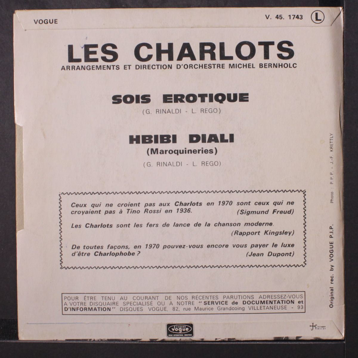 sois erotique / hbibi diali by LES CHARLOTS