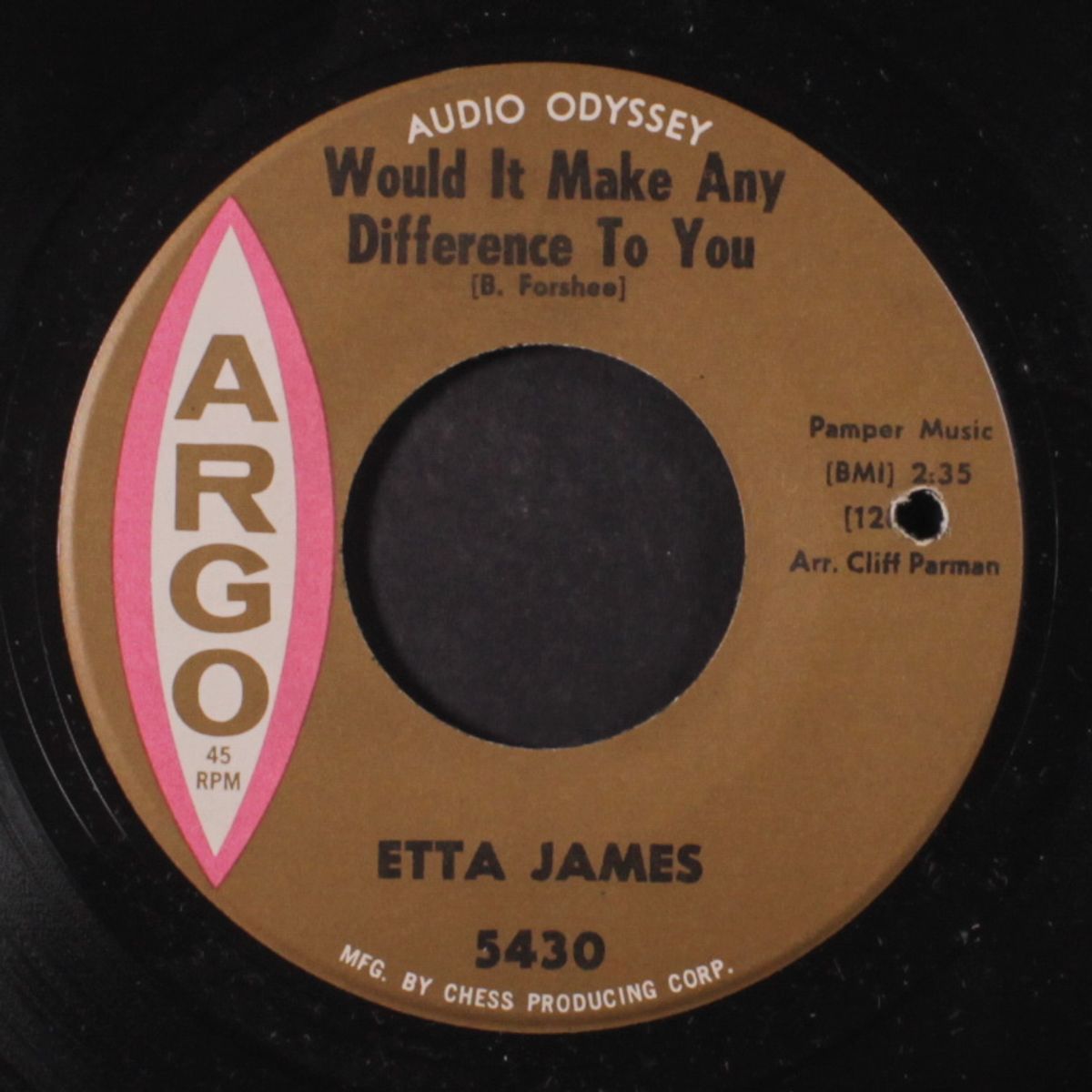 how do you speak to an angel / would it make any difference to you by ETTA JAMES