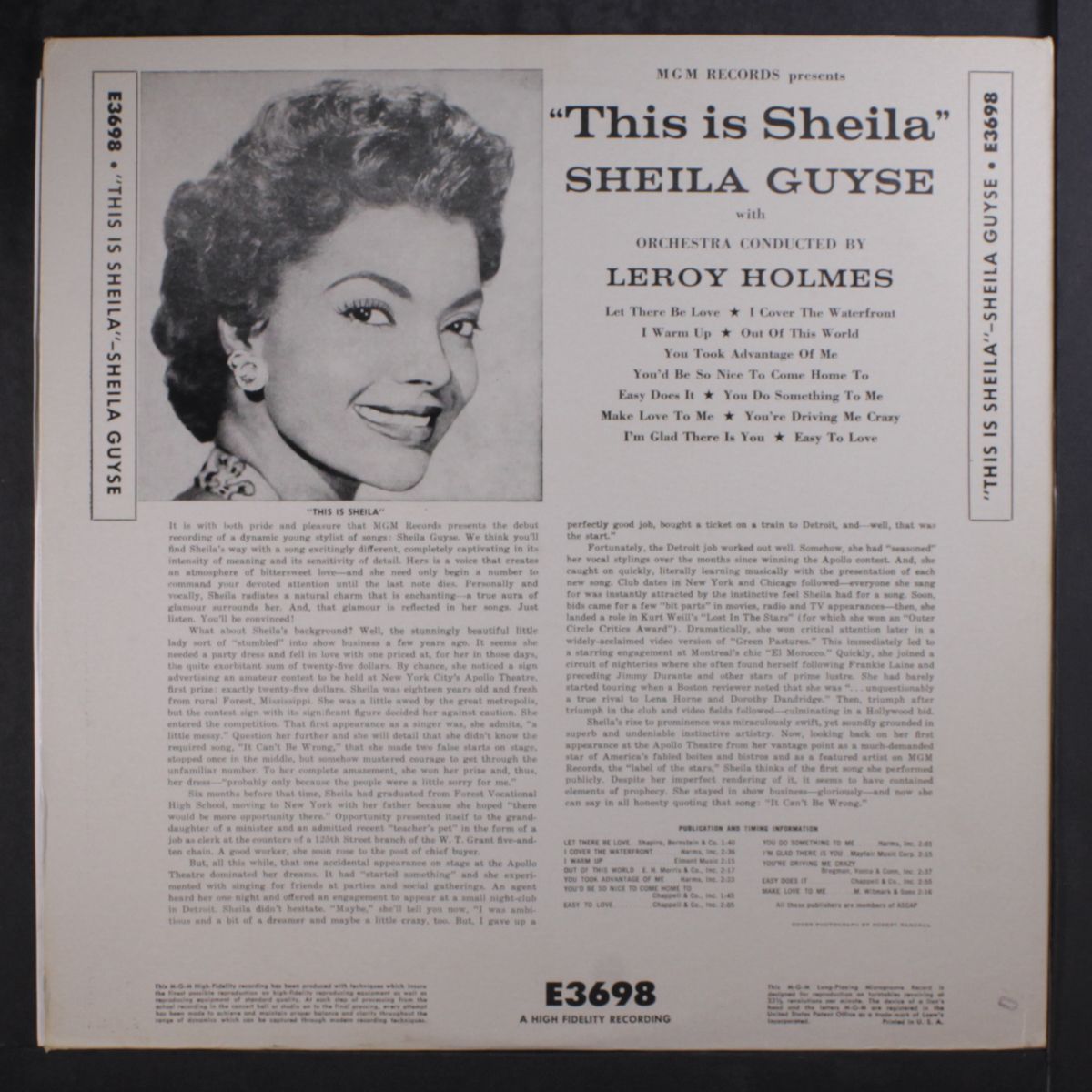 this is sheila by SHEILA GUYSE