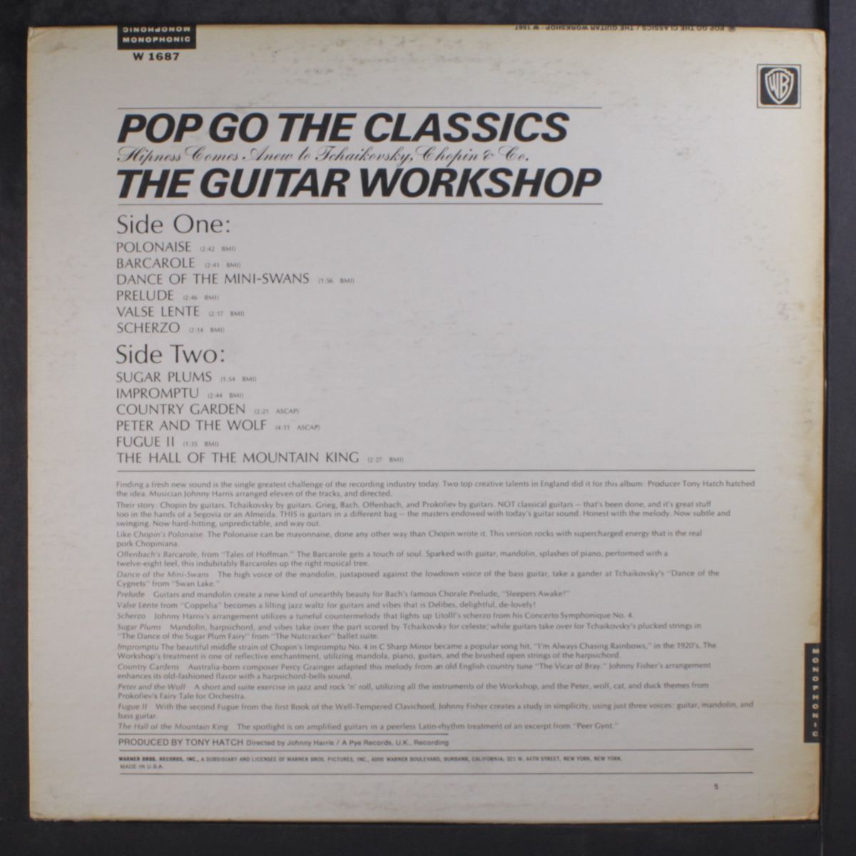 pop go the classics by GUITAR WORKSHOP