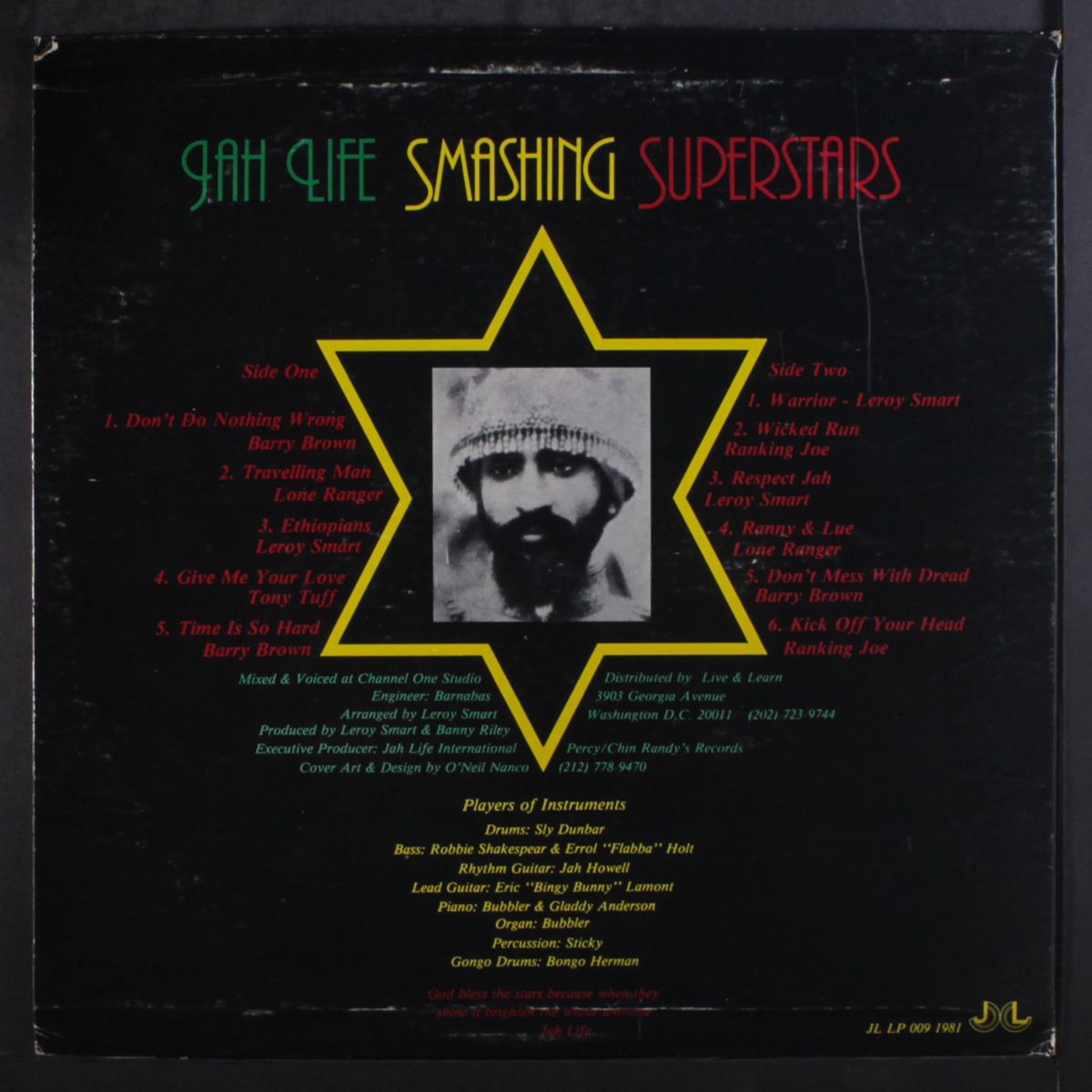 jah life smashing superstars by VARIOUS