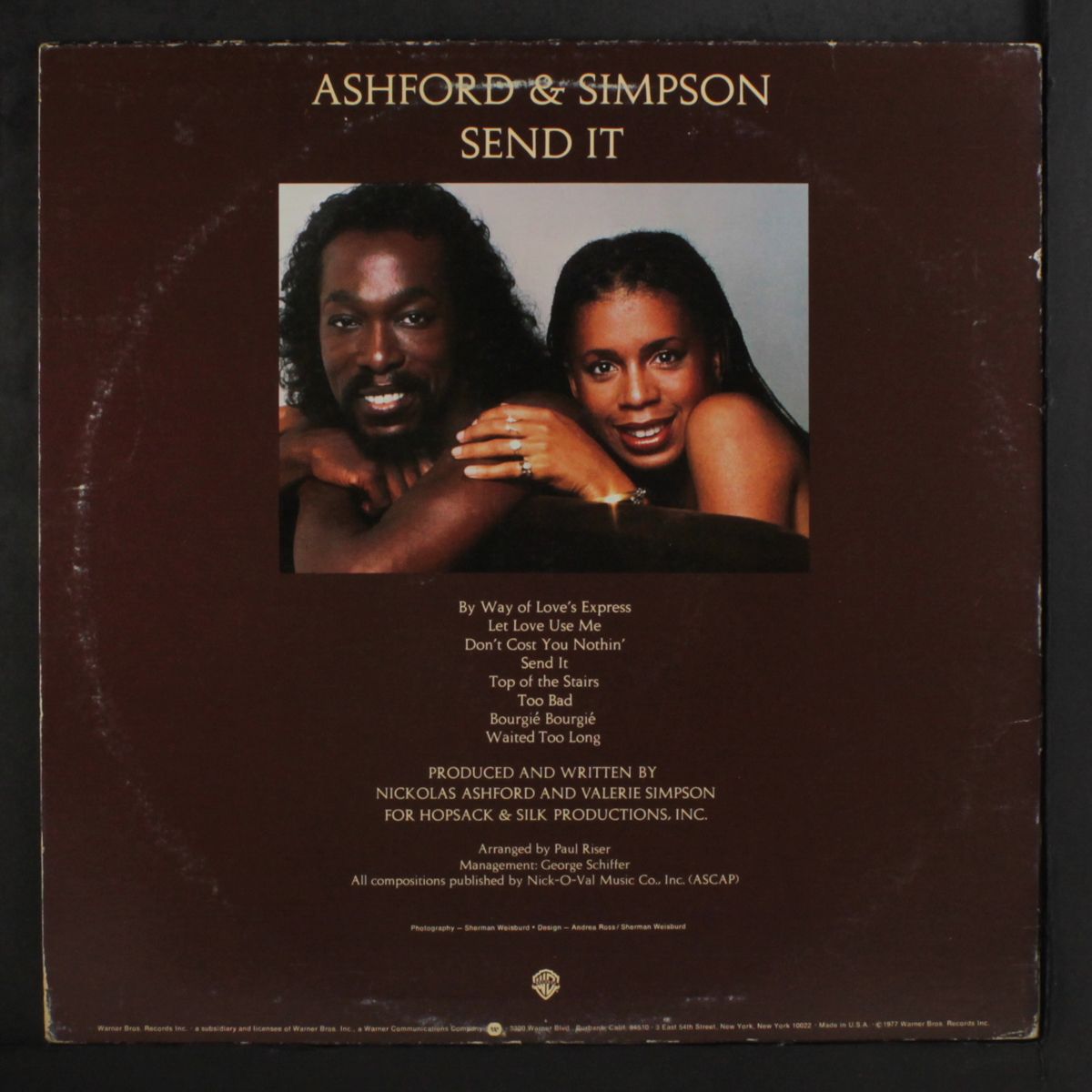send it by ASHFORD & SIMPSON