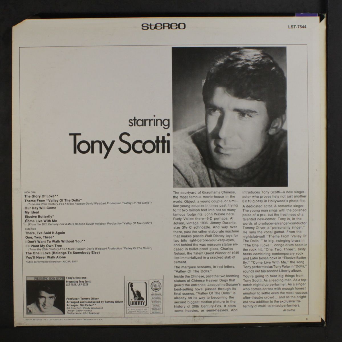 starring by TONY SCOTTI