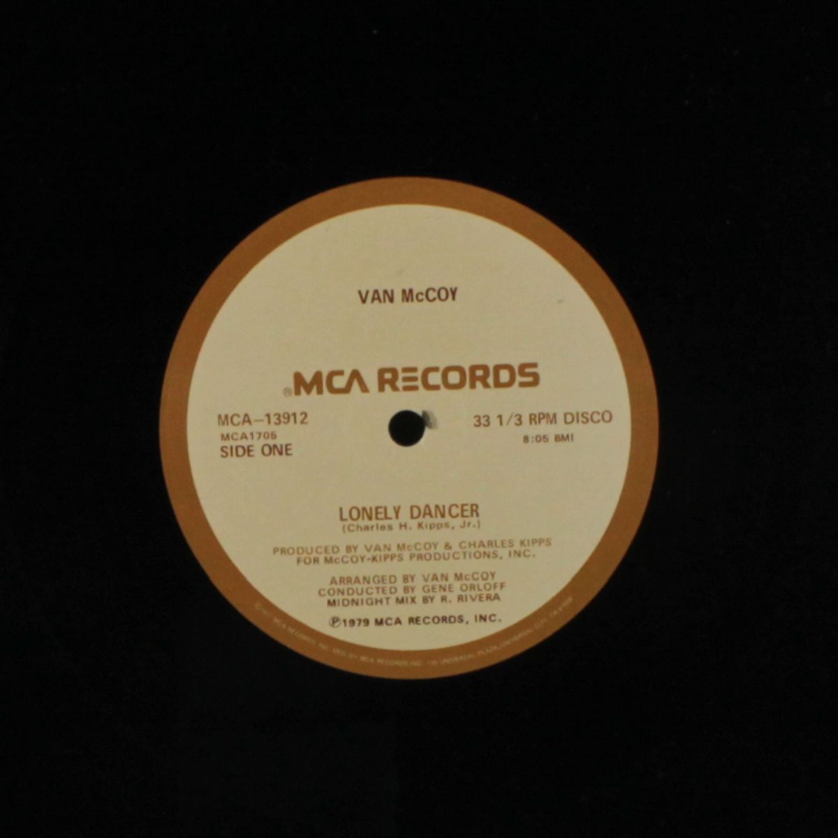 lonely dancer / the samba by VAN MCCOY