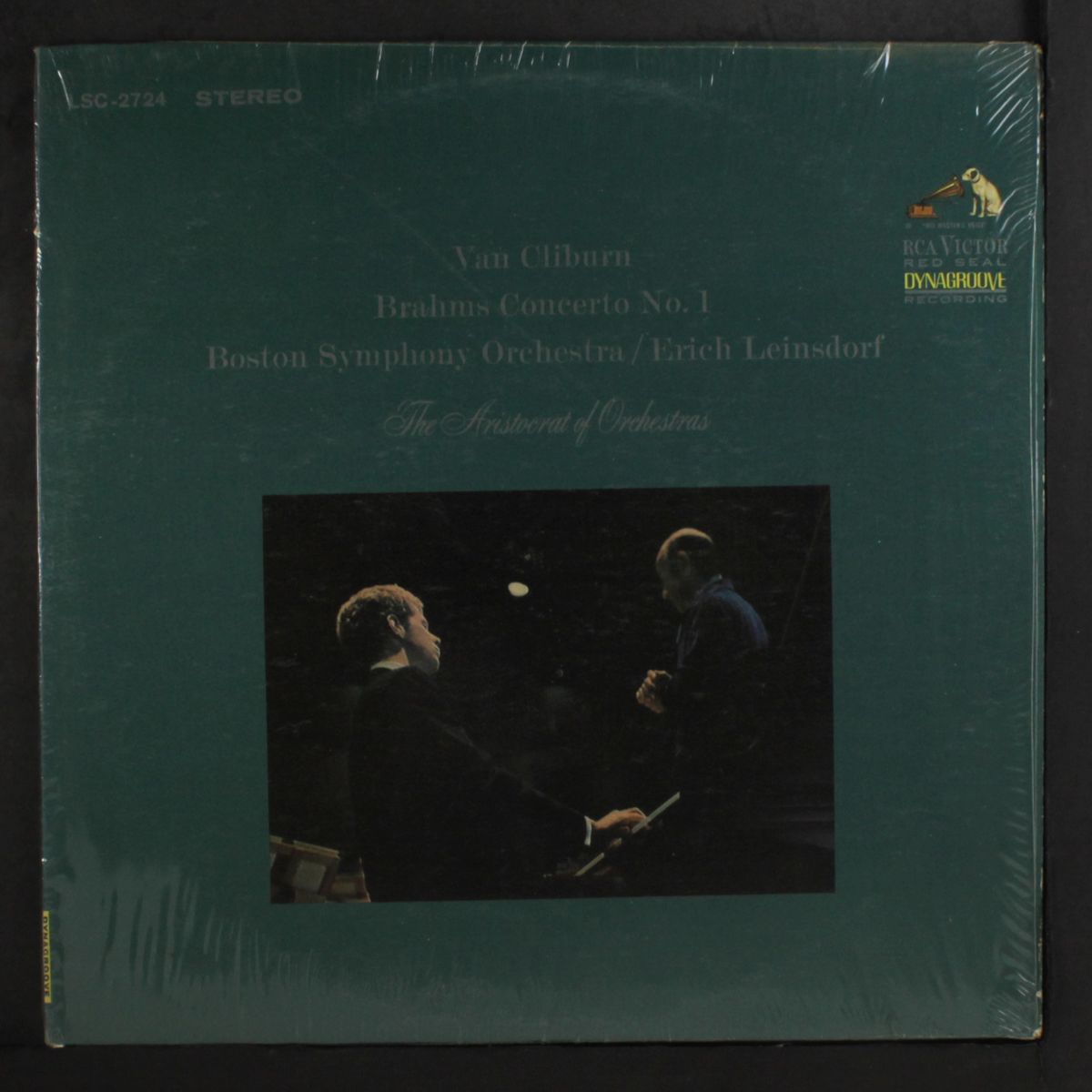 brahms: concerto no. 1 in d minor by VAN CLIBURN