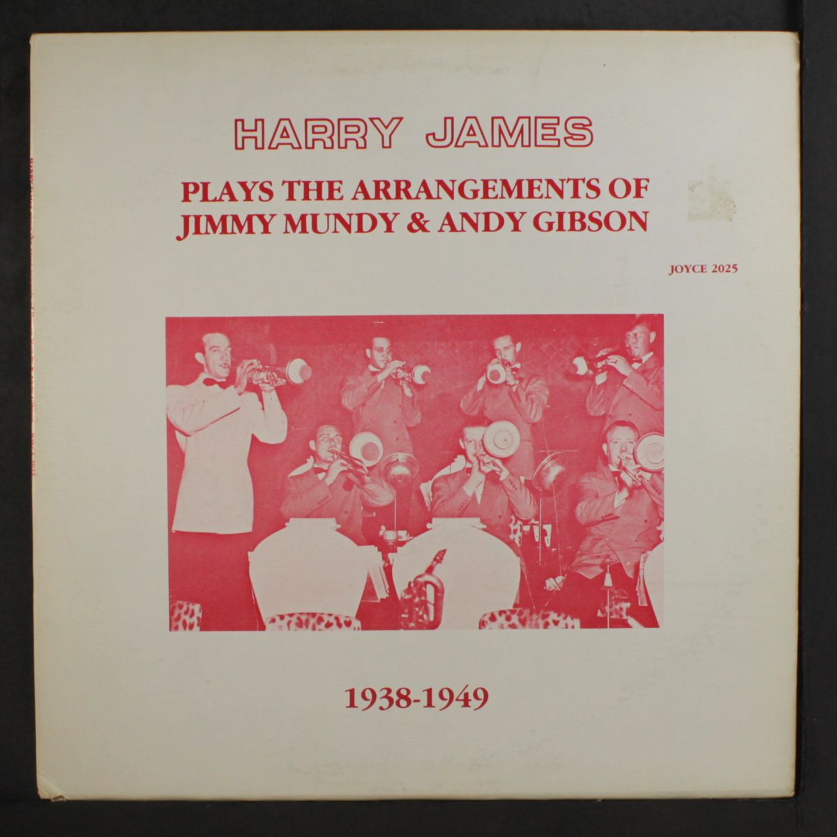 the arrangements of jimmy mundy & andy gibson by HARRY JAMES