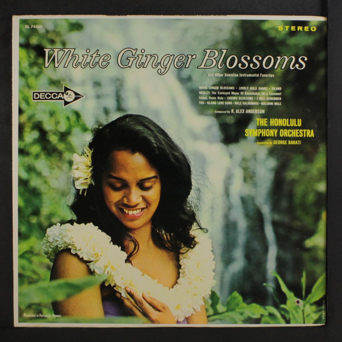white ginger blossoms by HONOLULU SYMPHONY ORCHESTRA