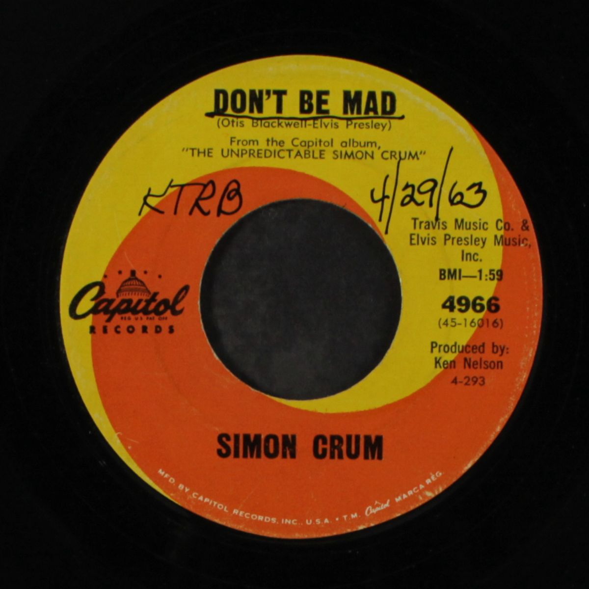 don't be mad / little red webb by SIMON CRUM
