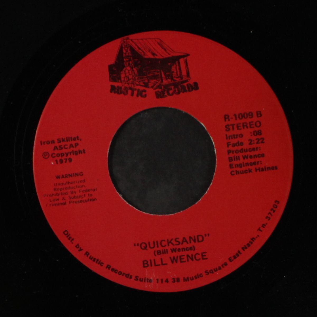 quicksand / i wanna do it again by BILL WENCE