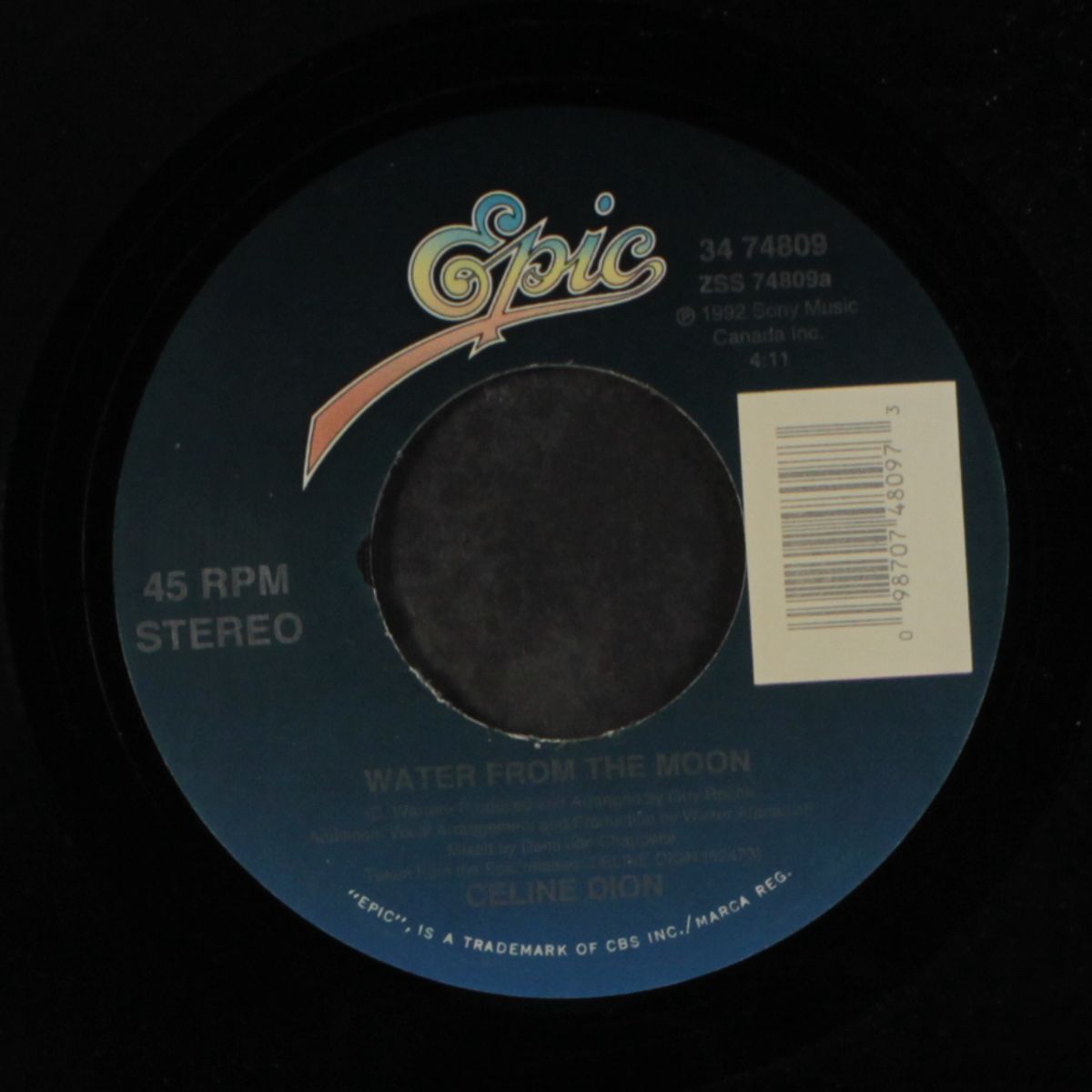 water from the moon / little bit of love by CELINE DION