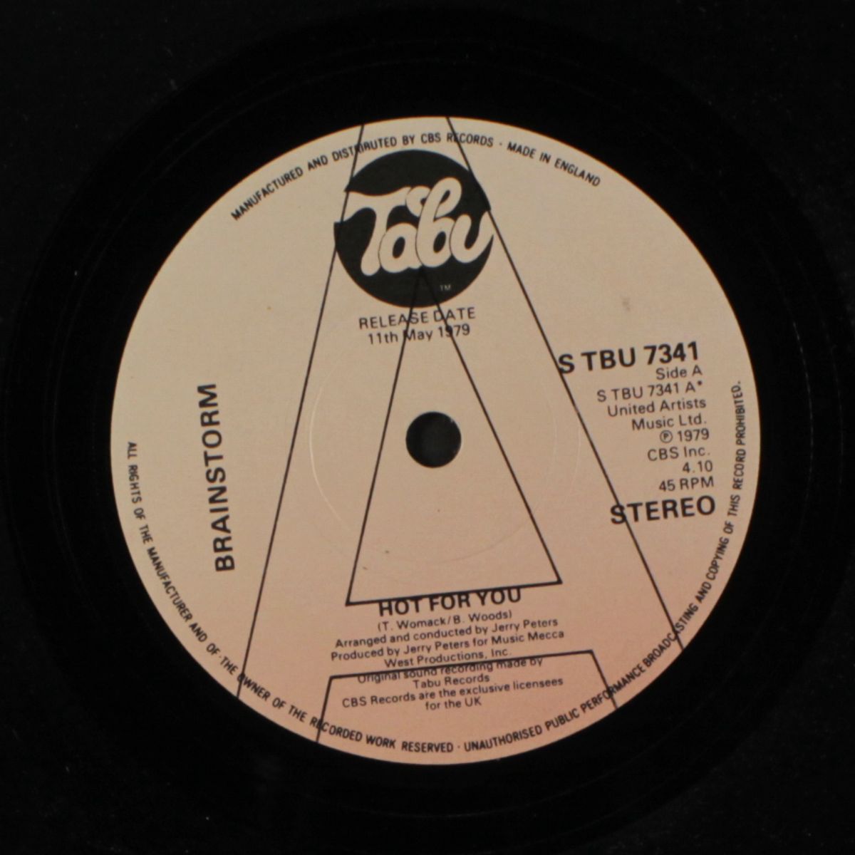 hot for you / don't let me catch you with your groove down by BRAINSTORM