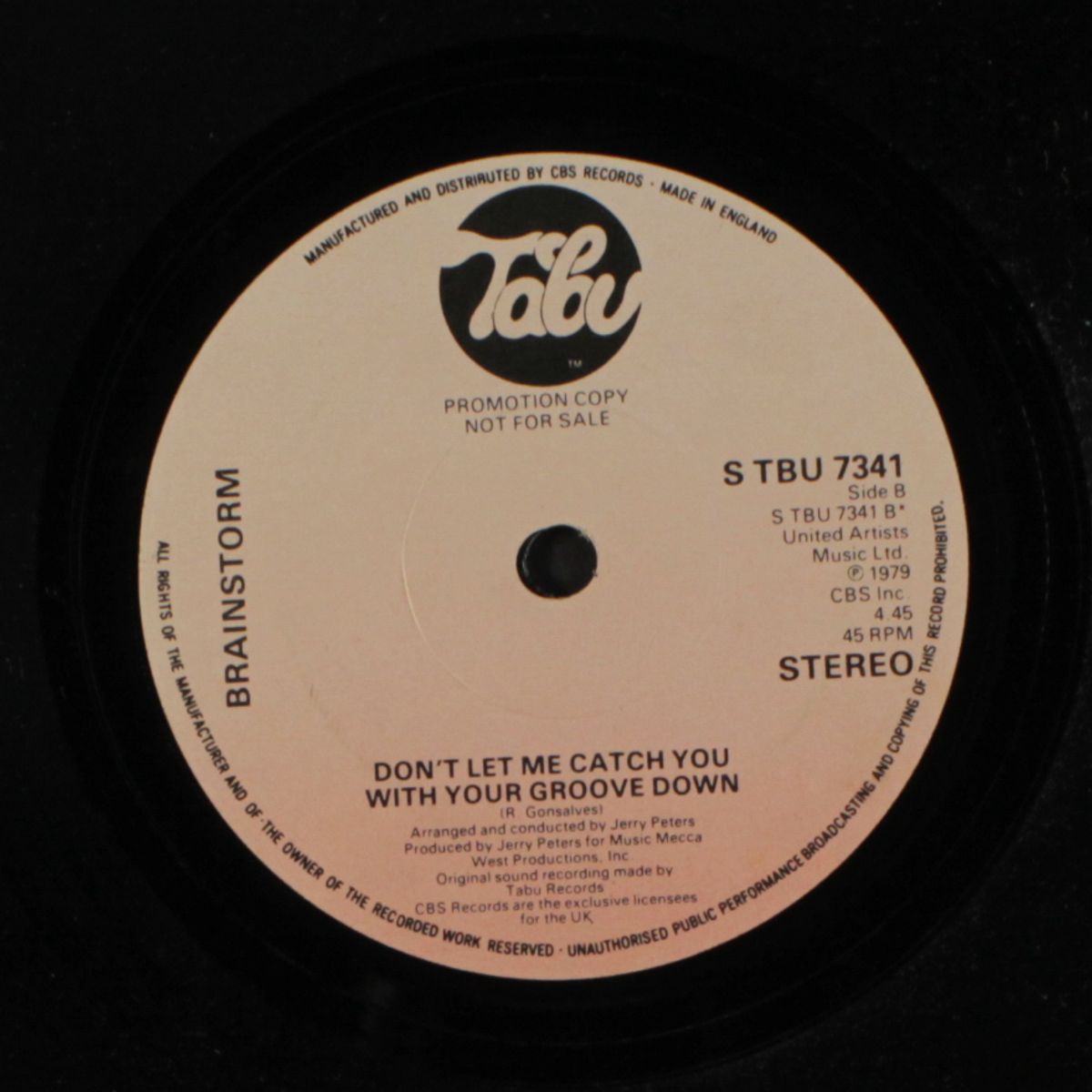 hot for you / don't let me catch you with your groove down by BRAINSTORM
