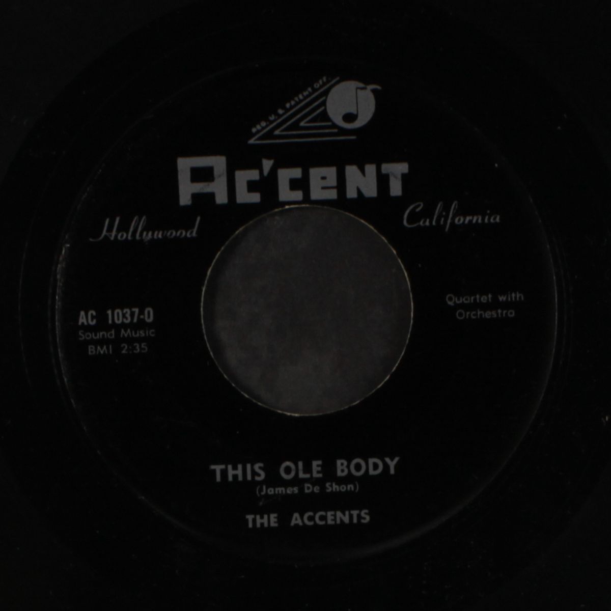 this ole body / the name song by ACCENTS