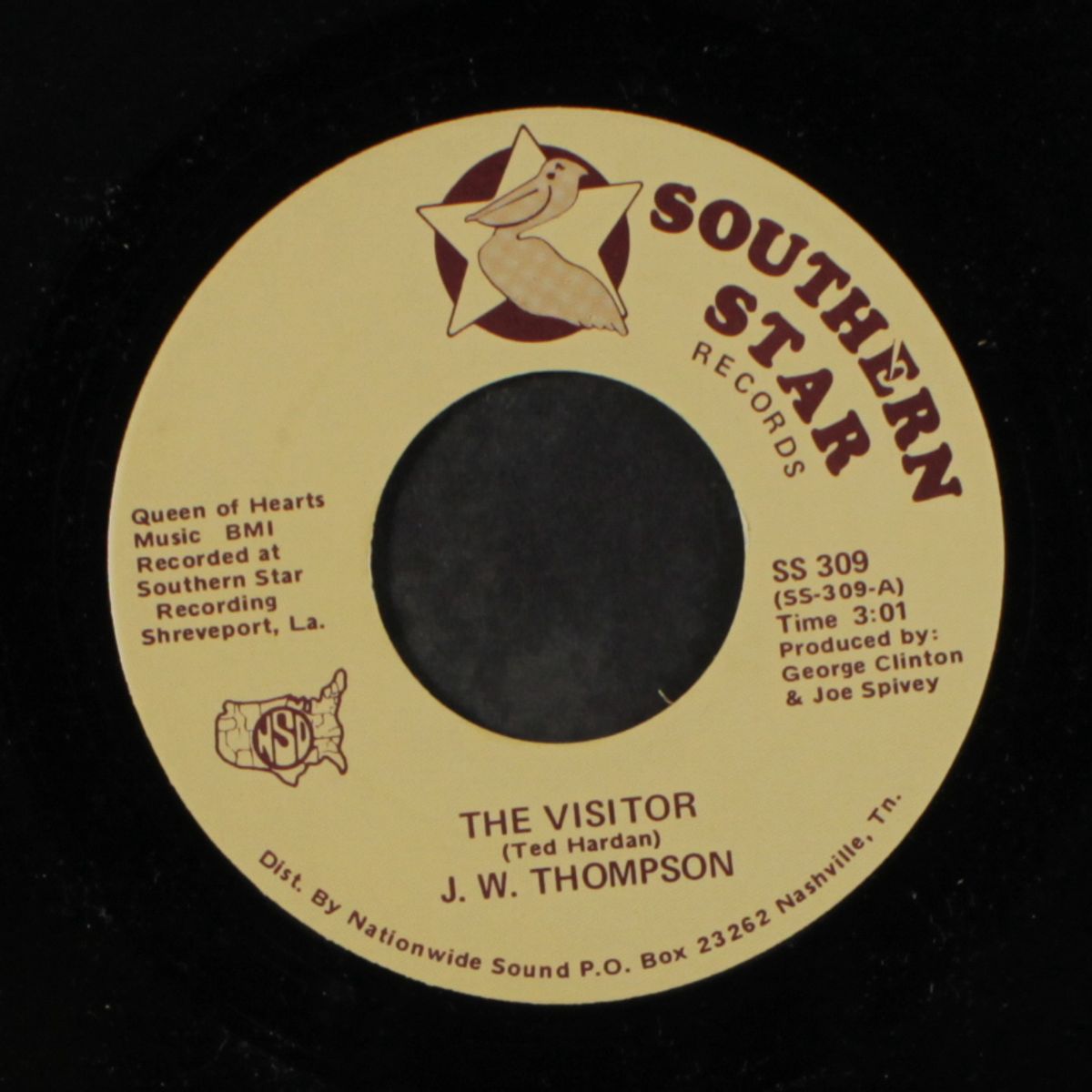 when you're honky tonkin' / the visitor by J.W. THOMPSON