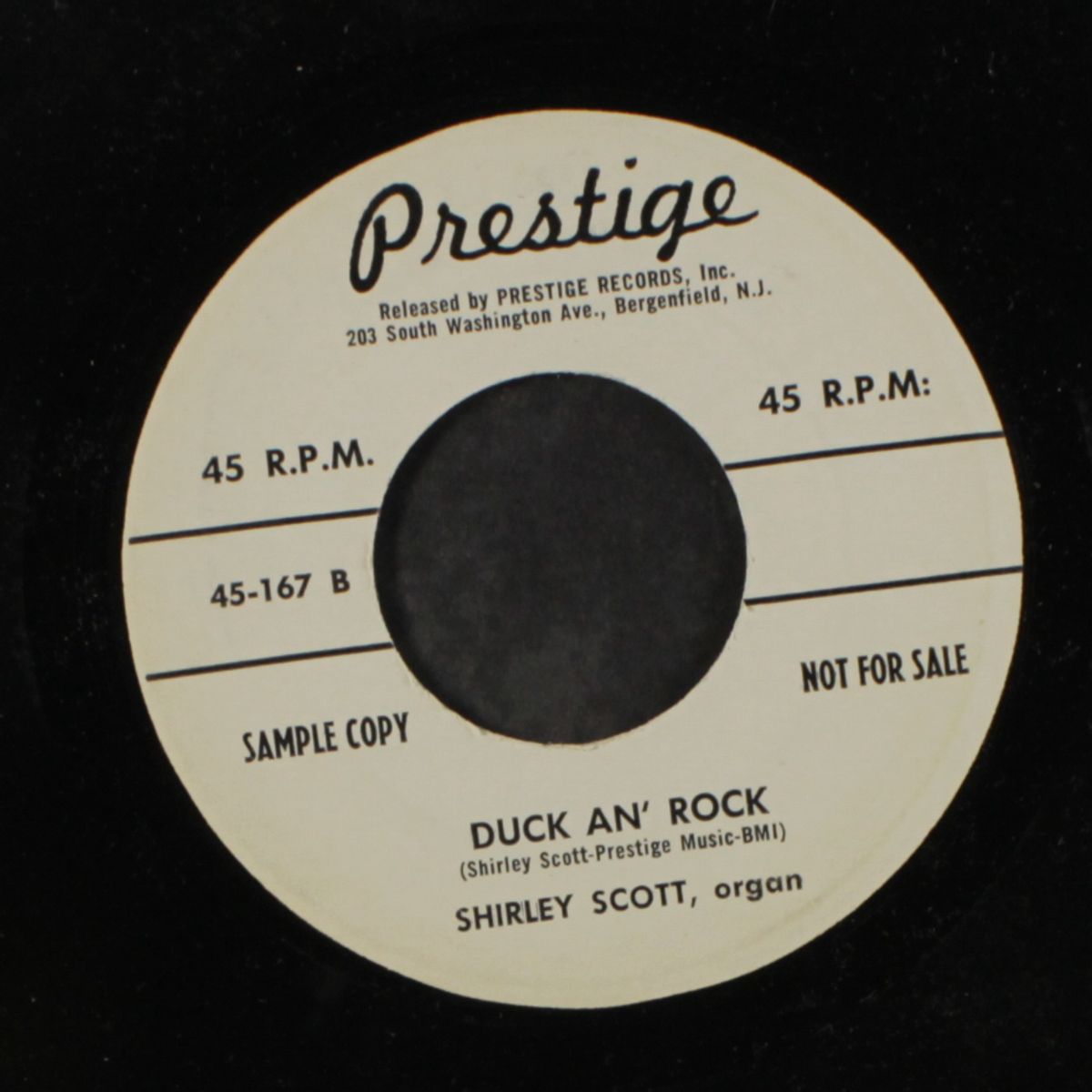 ebb tide / duck an' rock by SHIRLEY SCOTT