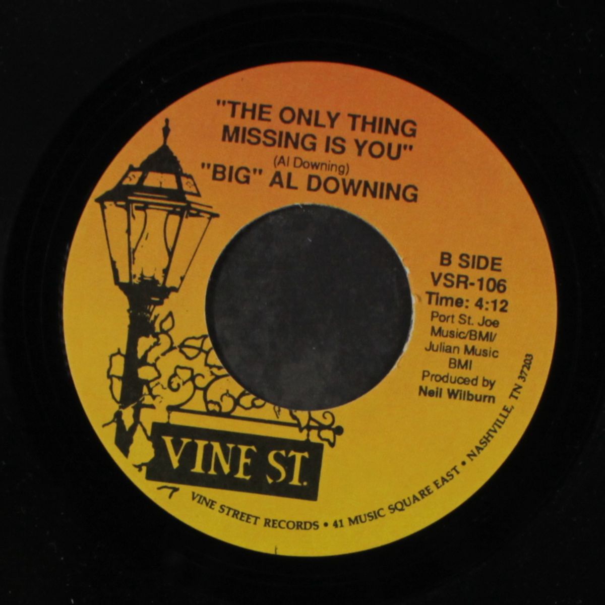 the only thing missing is you / how ya gonna do it by 'BIG' AL DOWNING