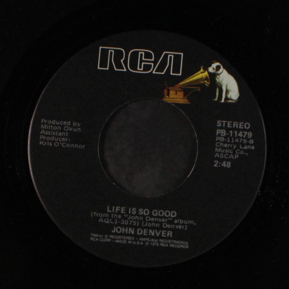 downhill stuff / life is so good by JOHN DENVER