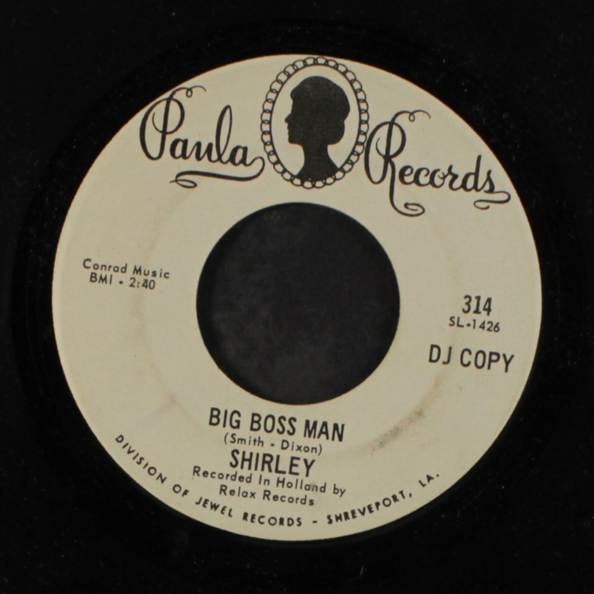big boss man / i am an evil gal by SHIRLEY