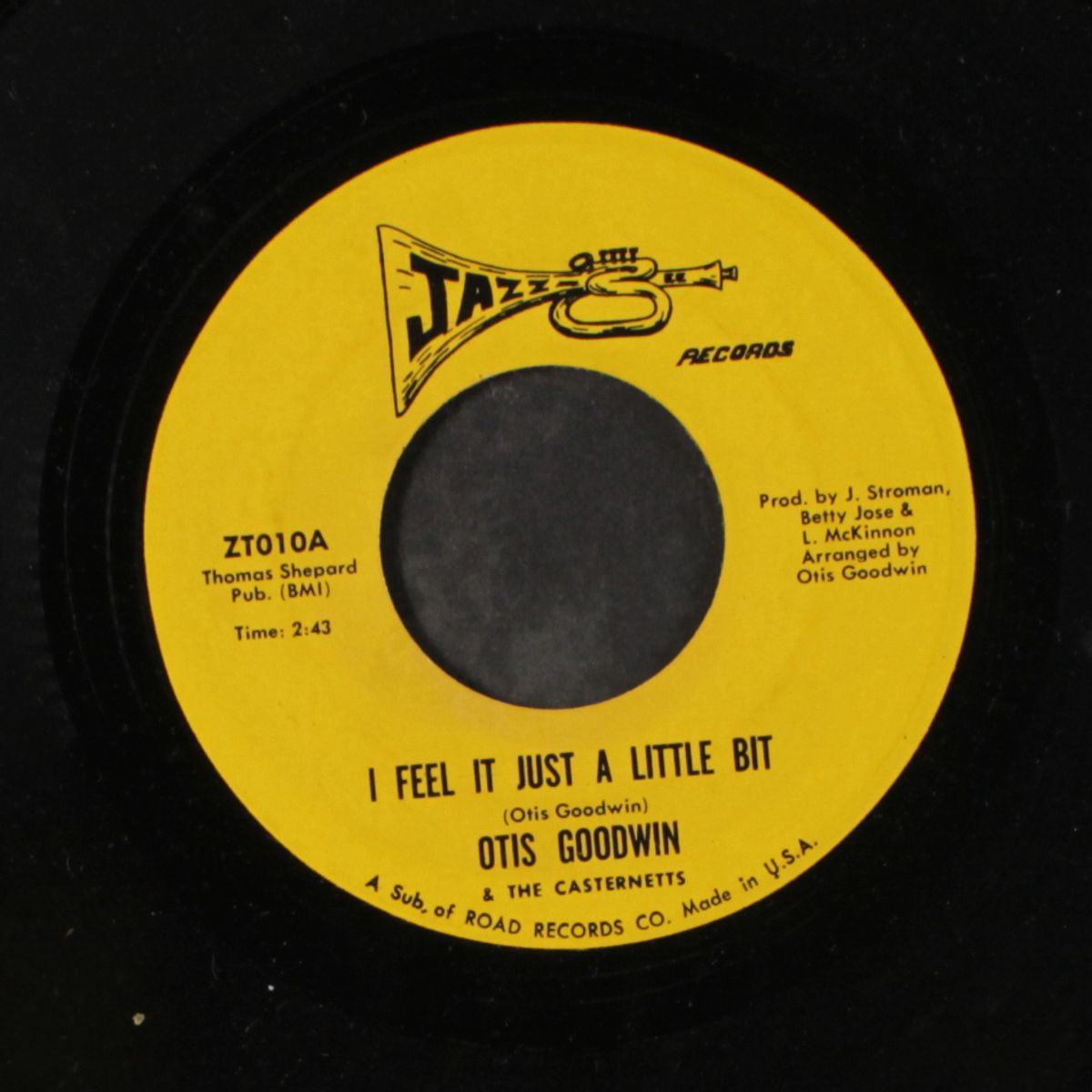 i feel it just a little bit / sometimes by OTIS GOODWIN