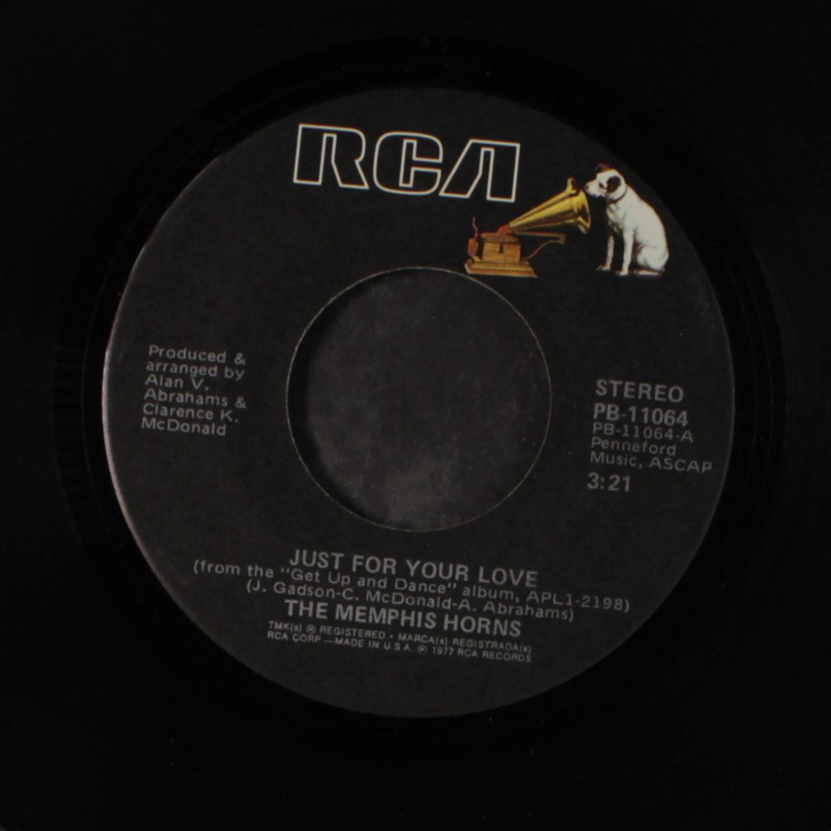 just for your love / keep on smilin' by MEMPHIS HORNS