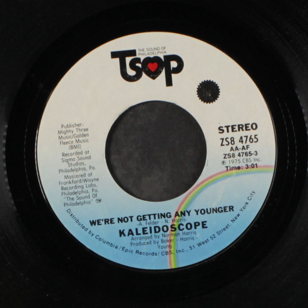we're not getting any younger / i wanna live for you by KALEIDOSCOPE