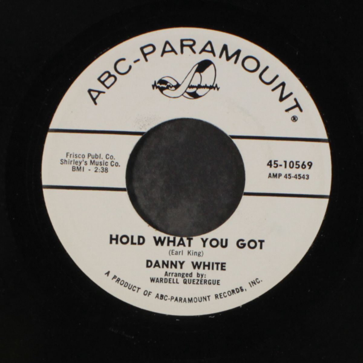 hold what you got by DANNY WHITE
