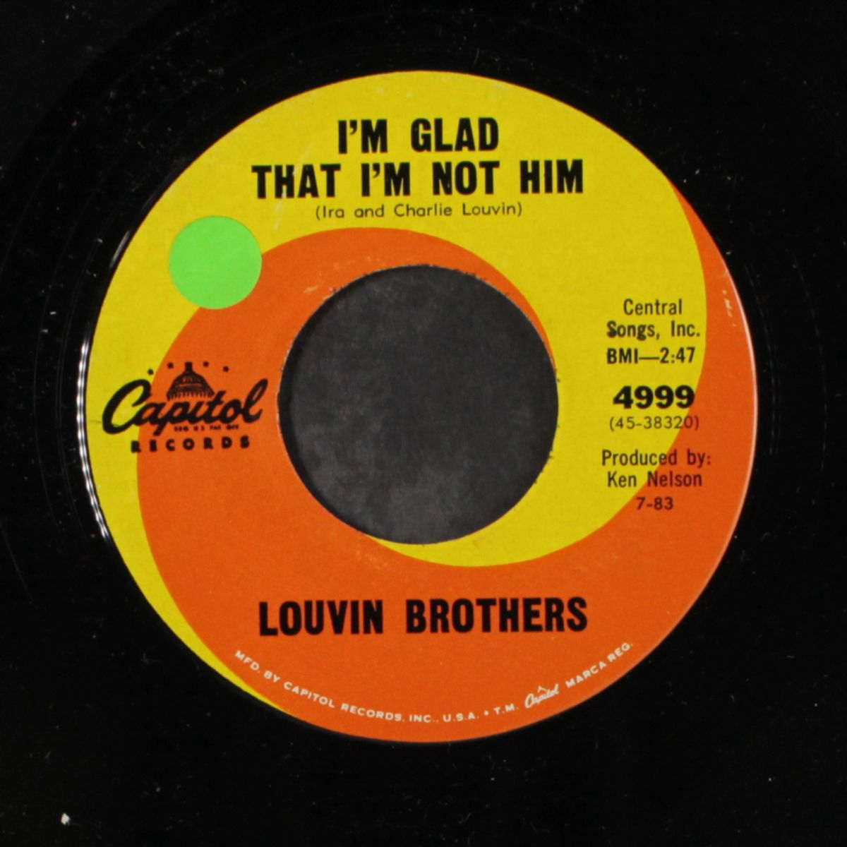 i'm glad that i'm not him by LOUVIN BROTHERS