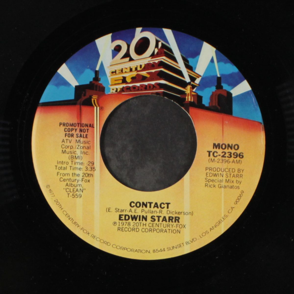 contact / mono by EDWIN STARR