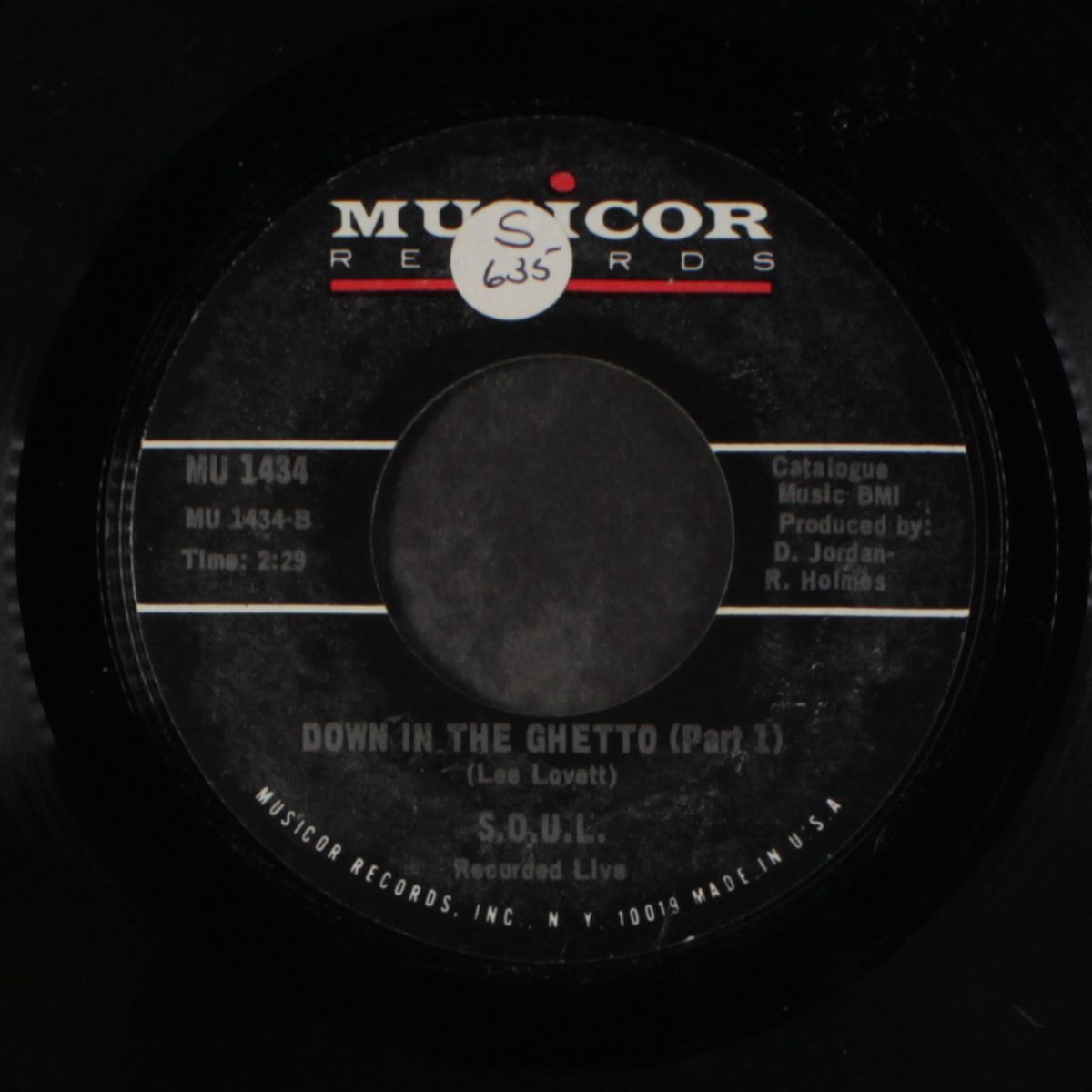 down in the ghetto by S.O.U.L.