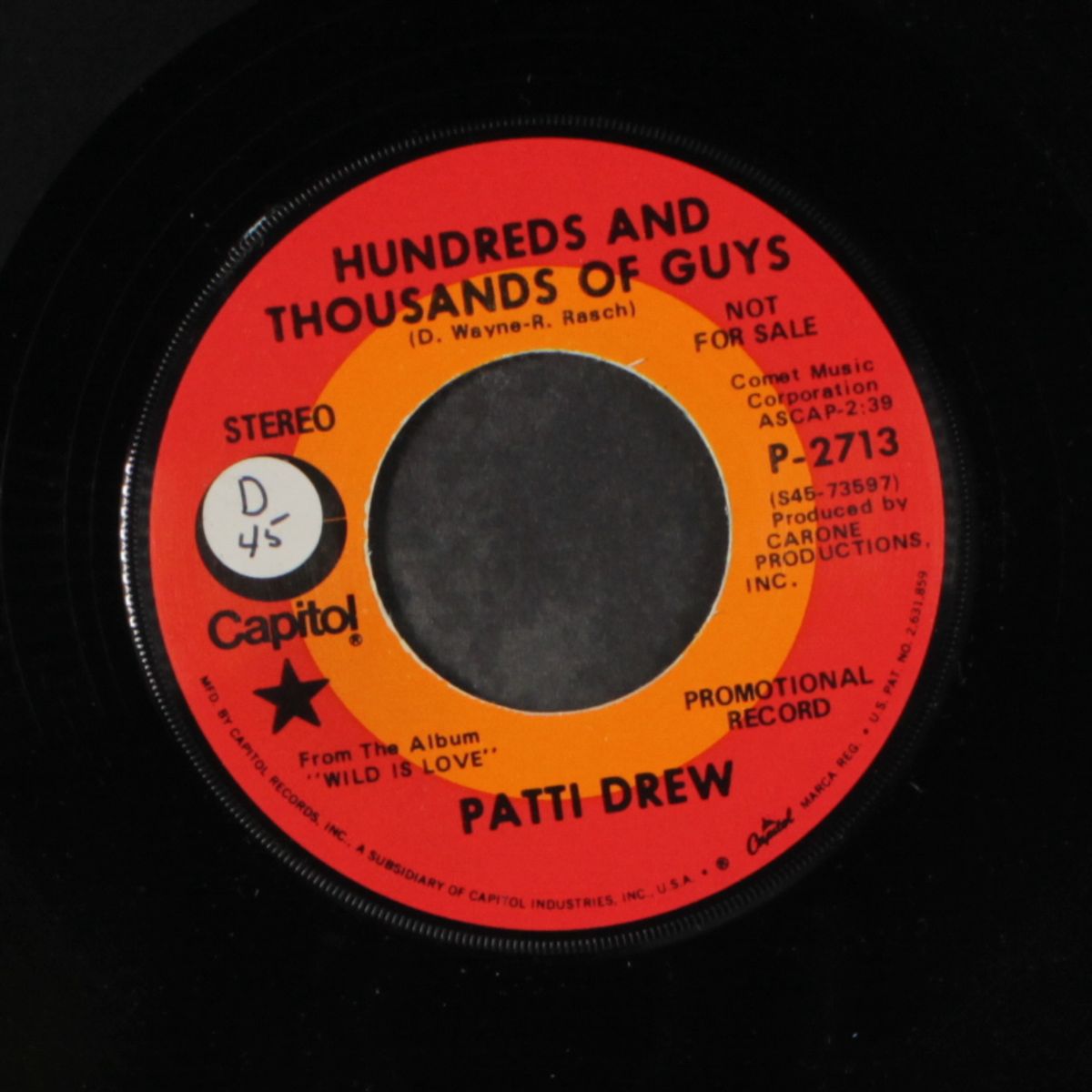hundreds and thousands of guys / pick-up by PATTI DREW