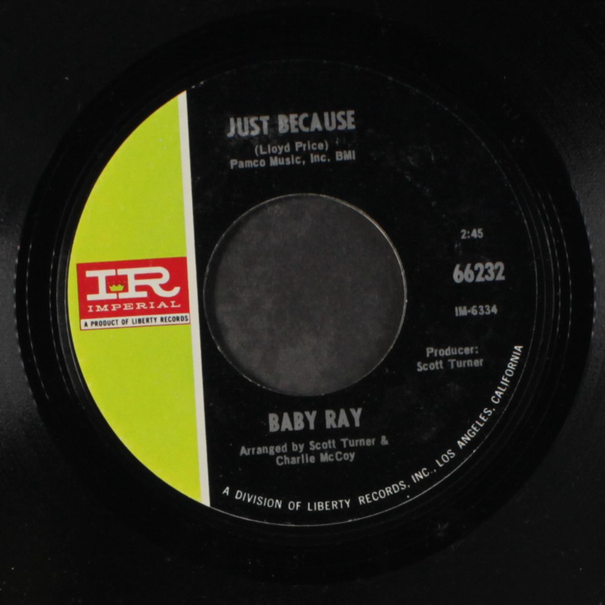 elvira / just because by BABY RAY