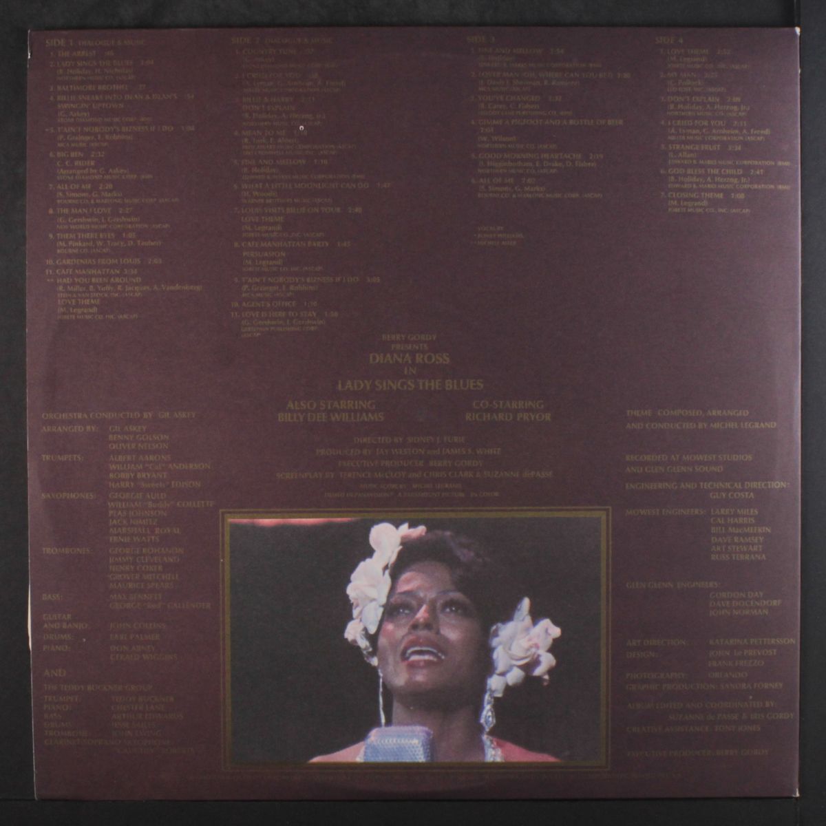 lady sings the blues (soundtrack) by DIANA ROSS