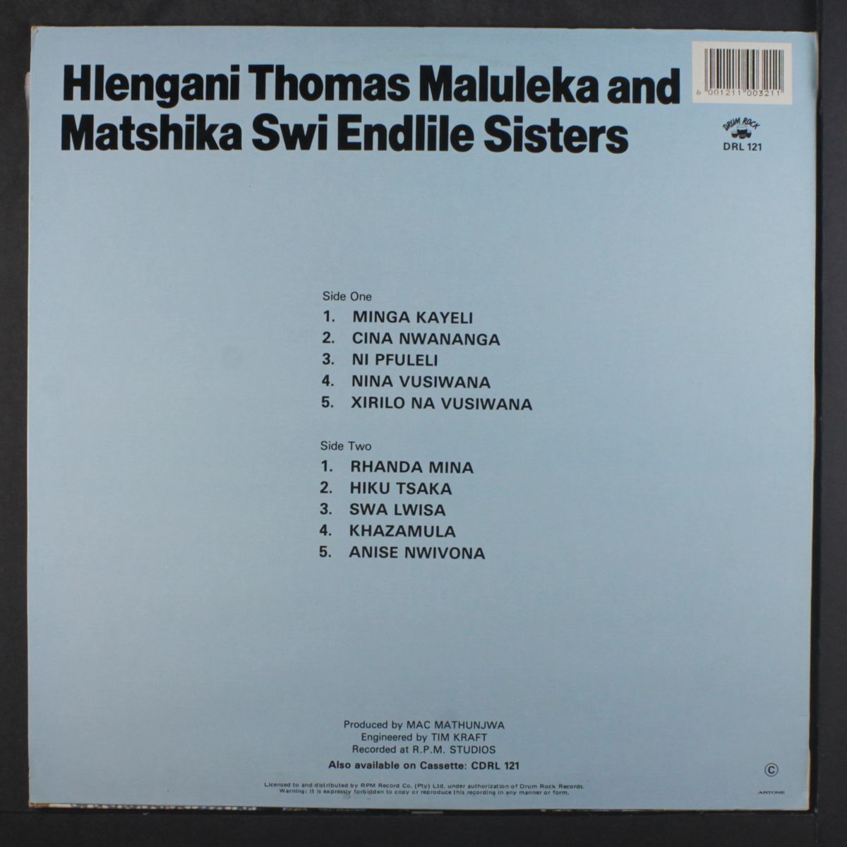 minga kayeli by HLENGANI THOMAS MALULEKA & MATCHIKA SWI