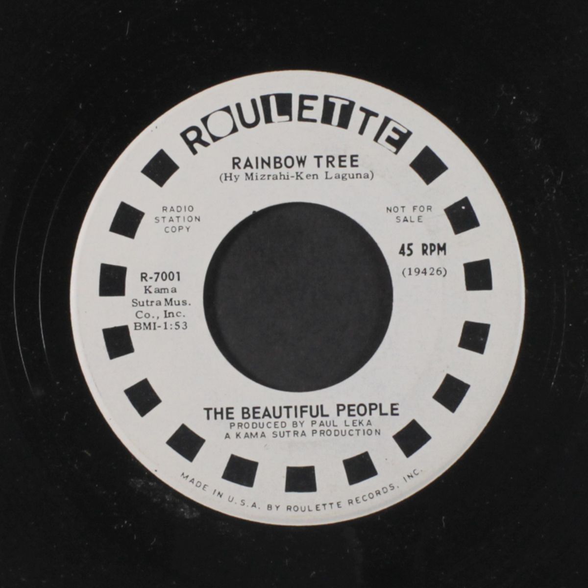 green tambourine / rainbow tree by BEAUTIFUL PEOPLE