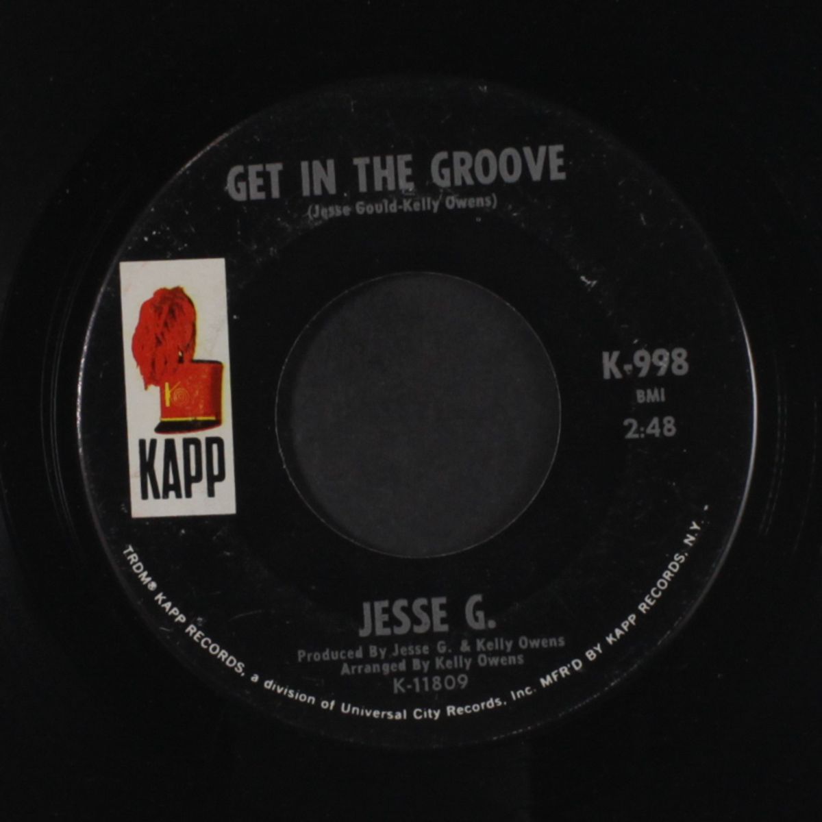 get in the groove / a two-faced friend ain't no good by JESSE G.