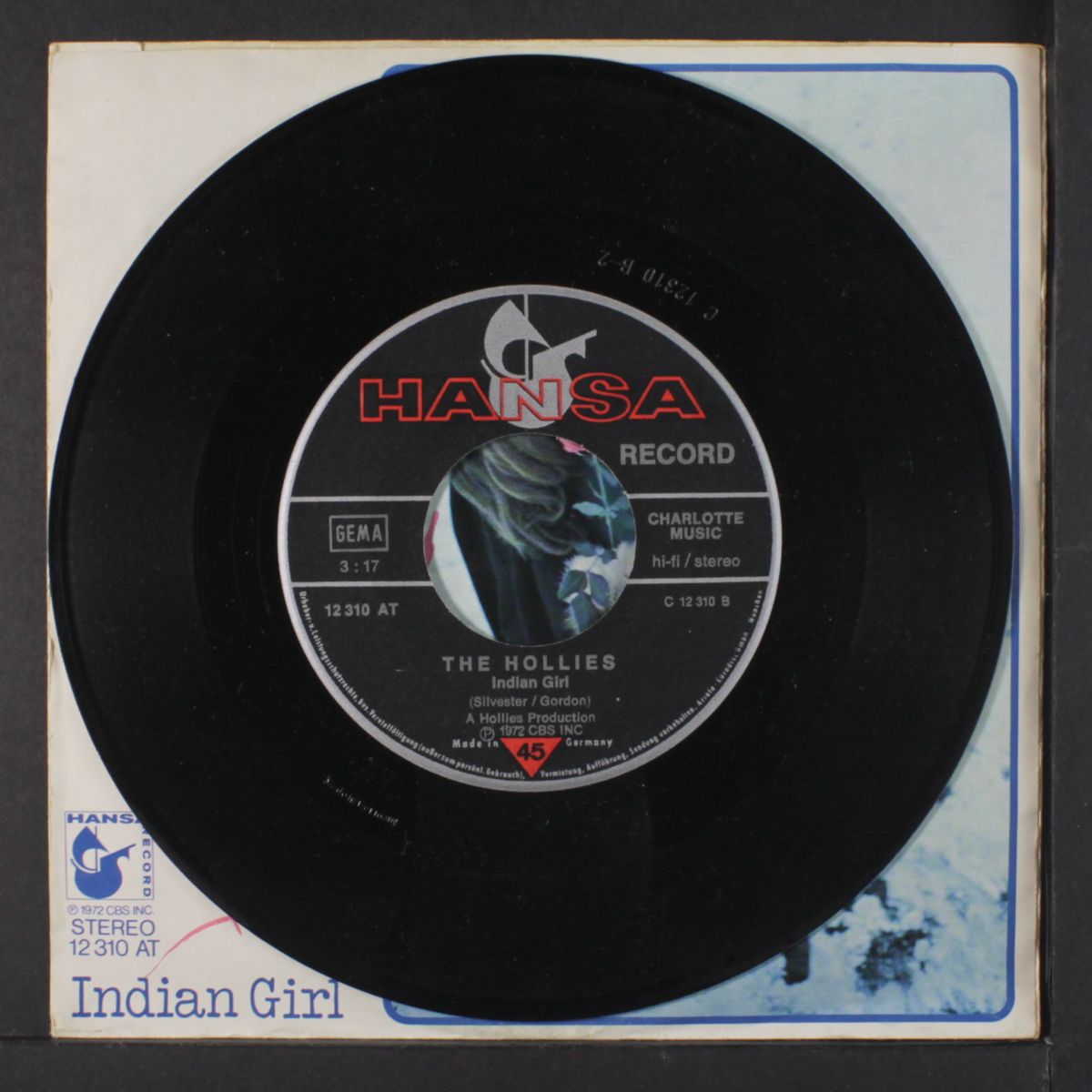 magic woman touch / indian girl by HOLLIES