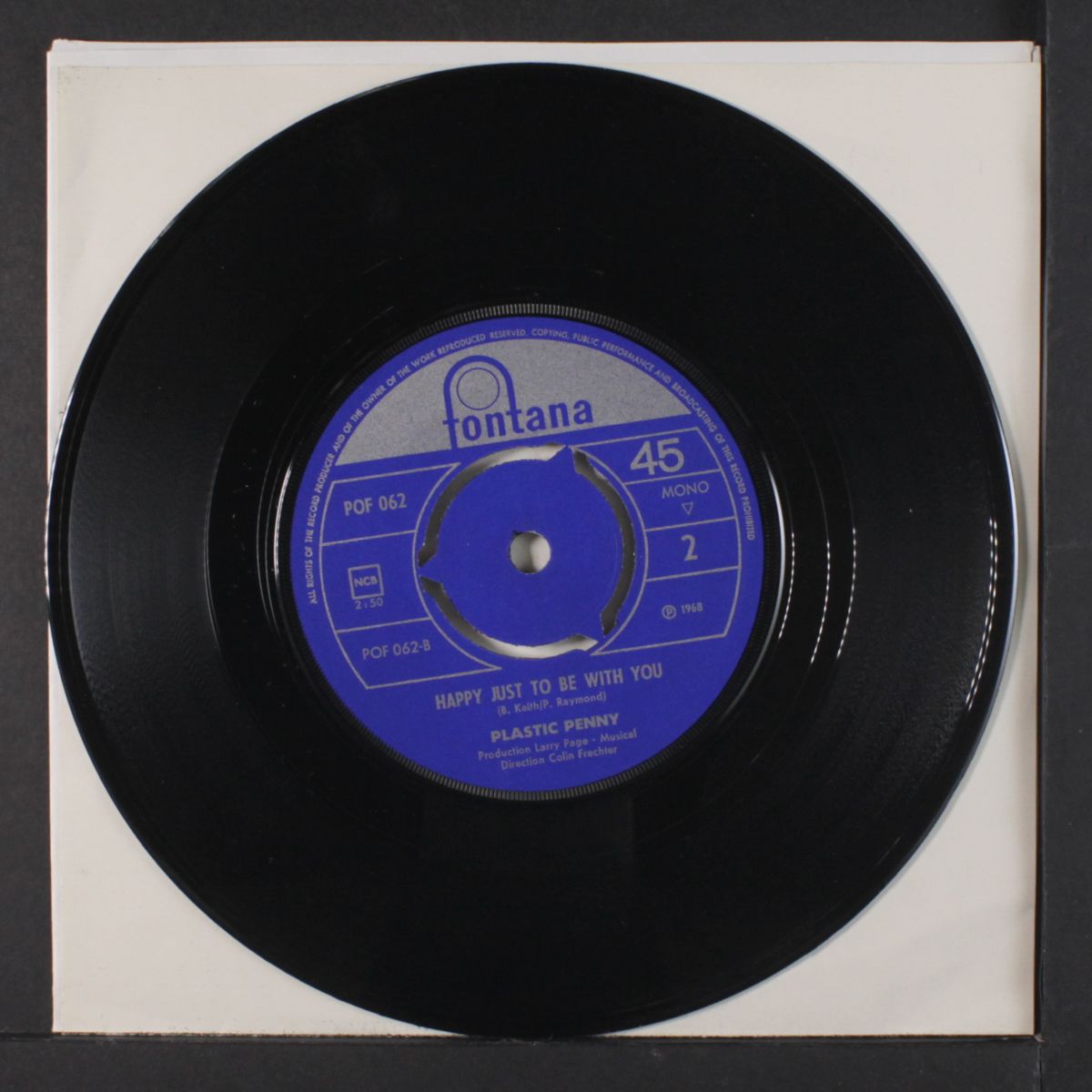 nobody knows it / happy just to be with you by PLASTIC PENNY
