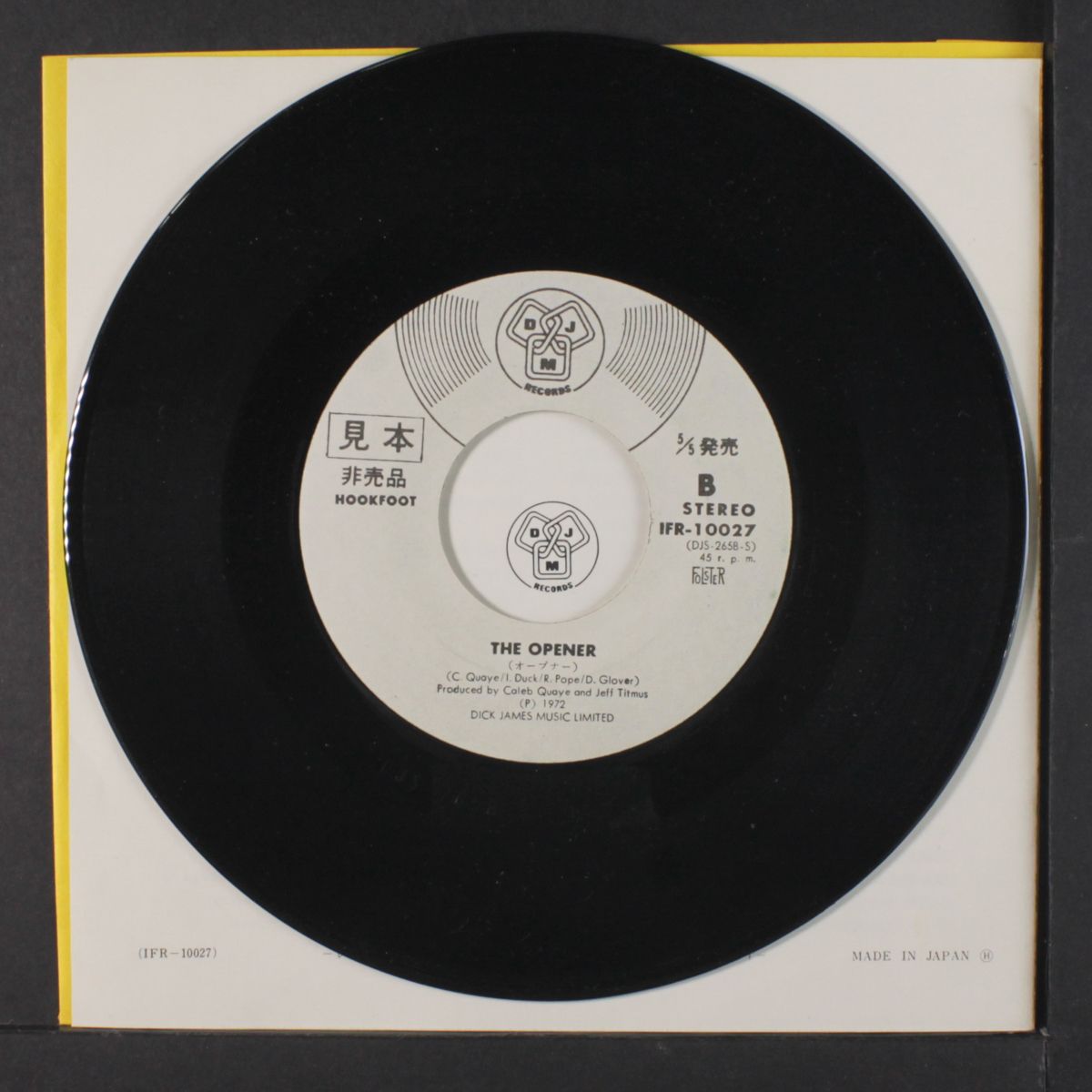 sweet sweet funky music / the opener by HOOKFOOT