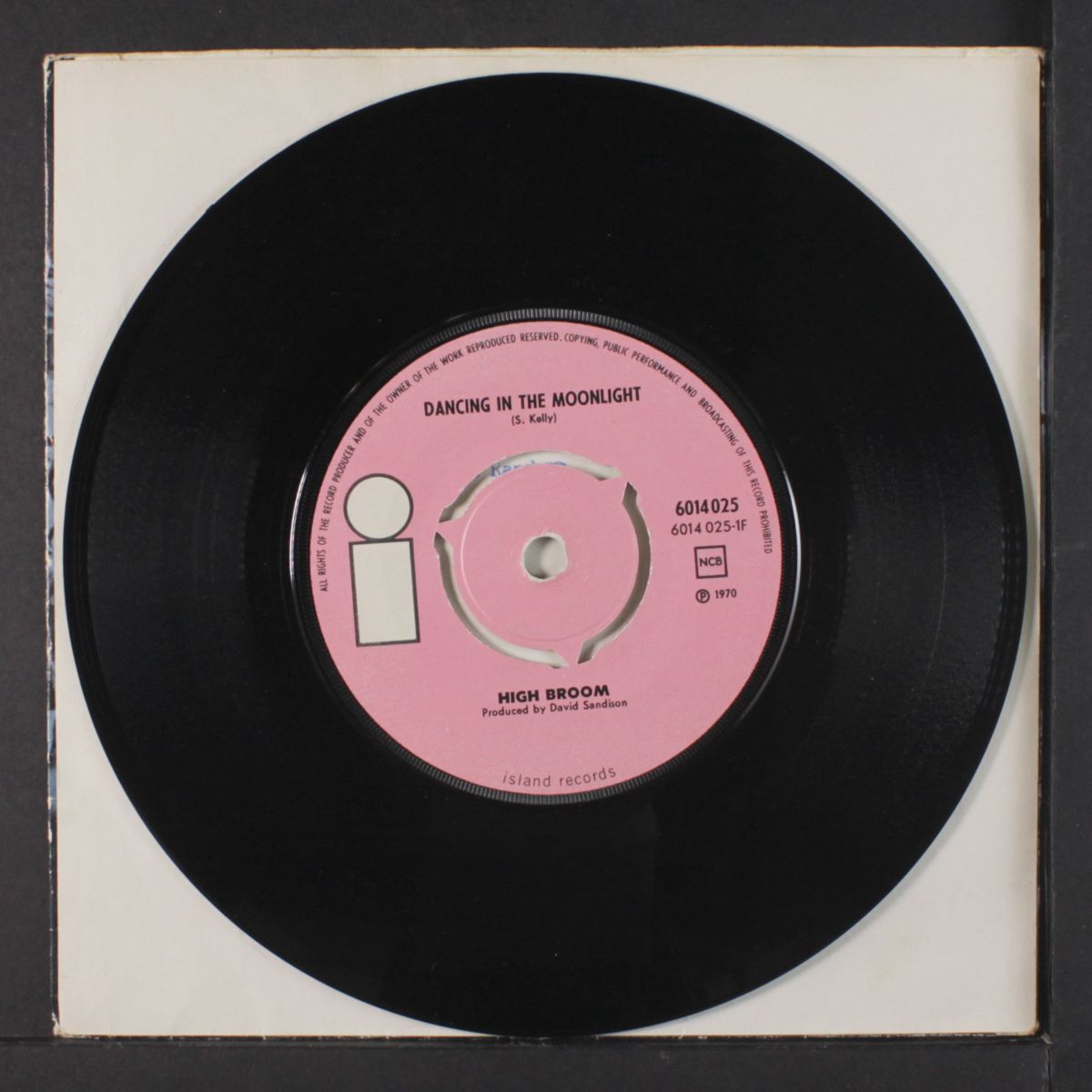 dancing in the moonlight / percy's on the run by HIGH BROOM