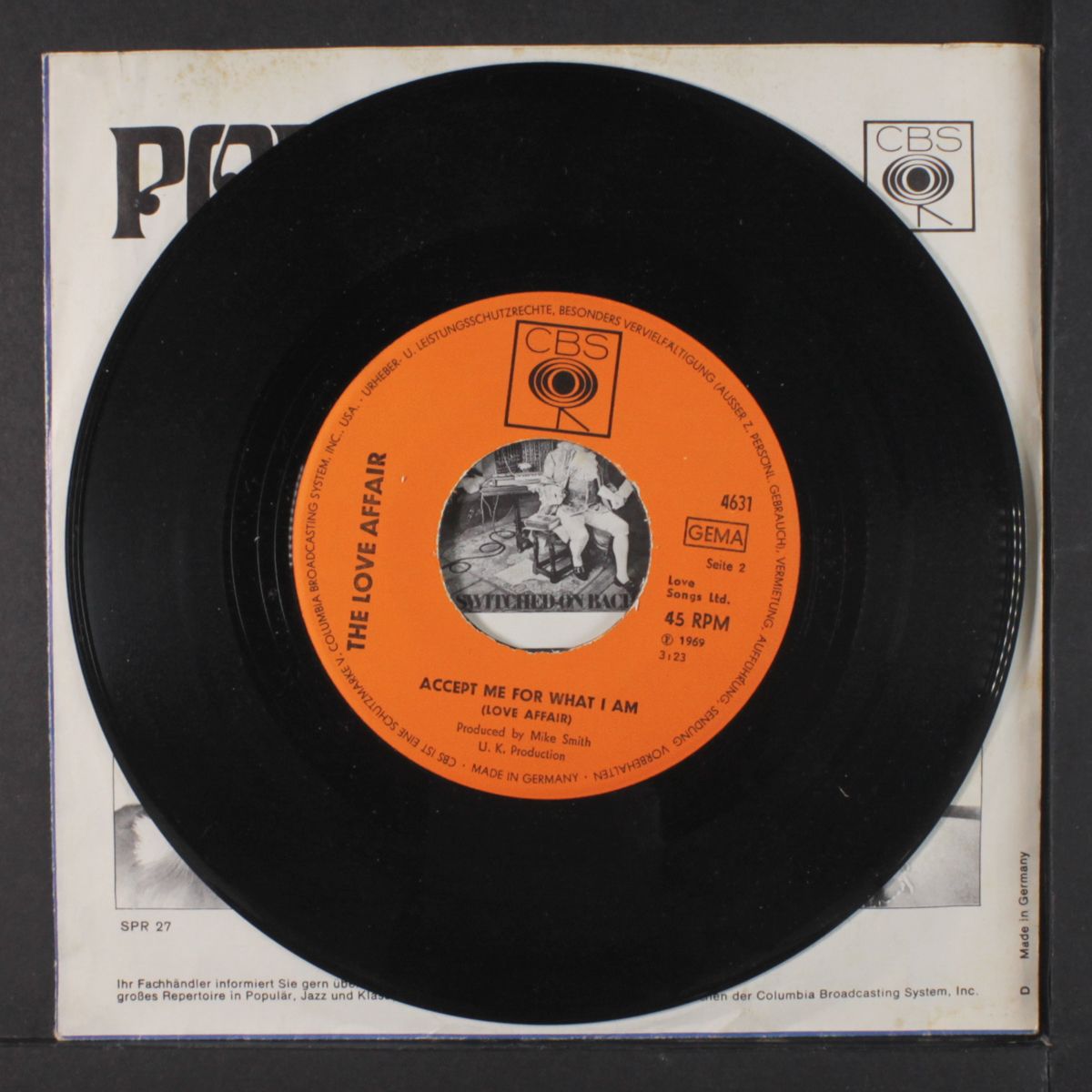 baby i know / accept me for what i am by LOVE AFFAIR