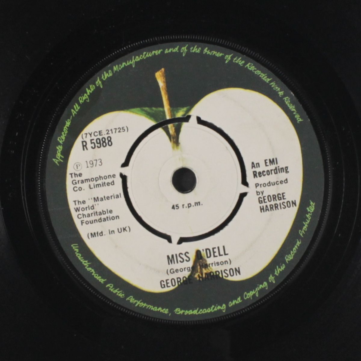 give me love / miss o'dell by GEORGE HARRISON
