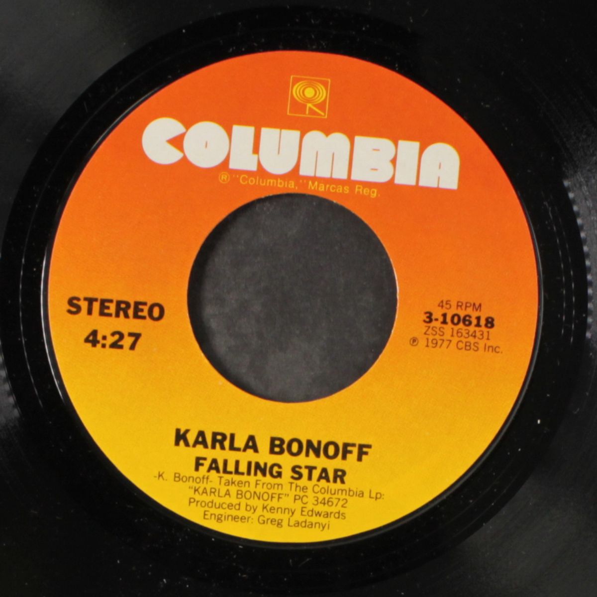 i can't hold on / falling star by KARLA BONOFF