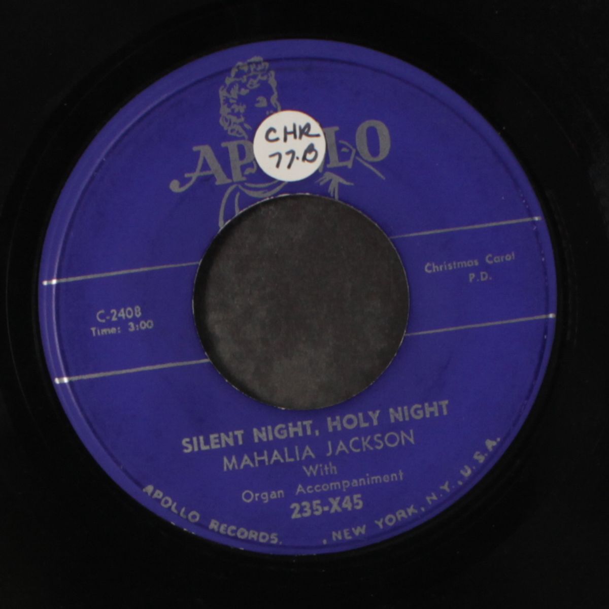 silent night, holy night / go tell it on the mountain by MAHALIA JACKSON